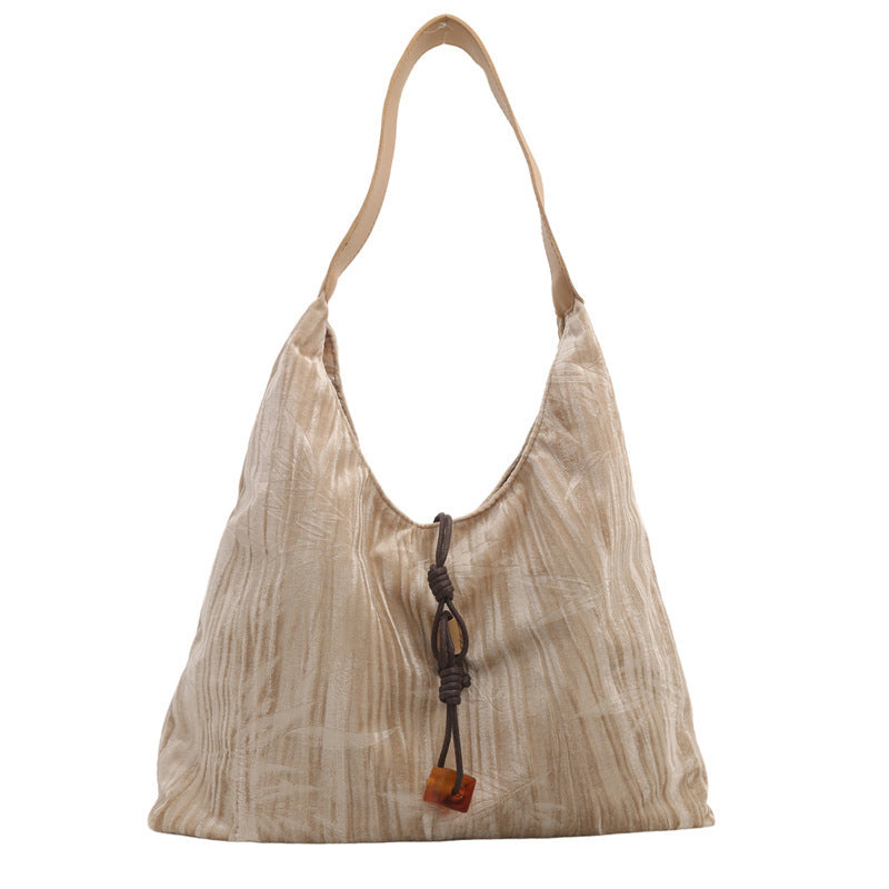 Vielseitige Samt Schultertasche Karnz