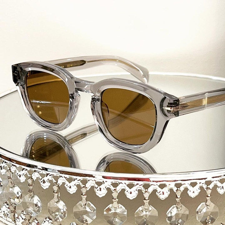 Damen Sonnenbrille mit modernem, facettenreichem Design und polarisierten Gläsern Karnz