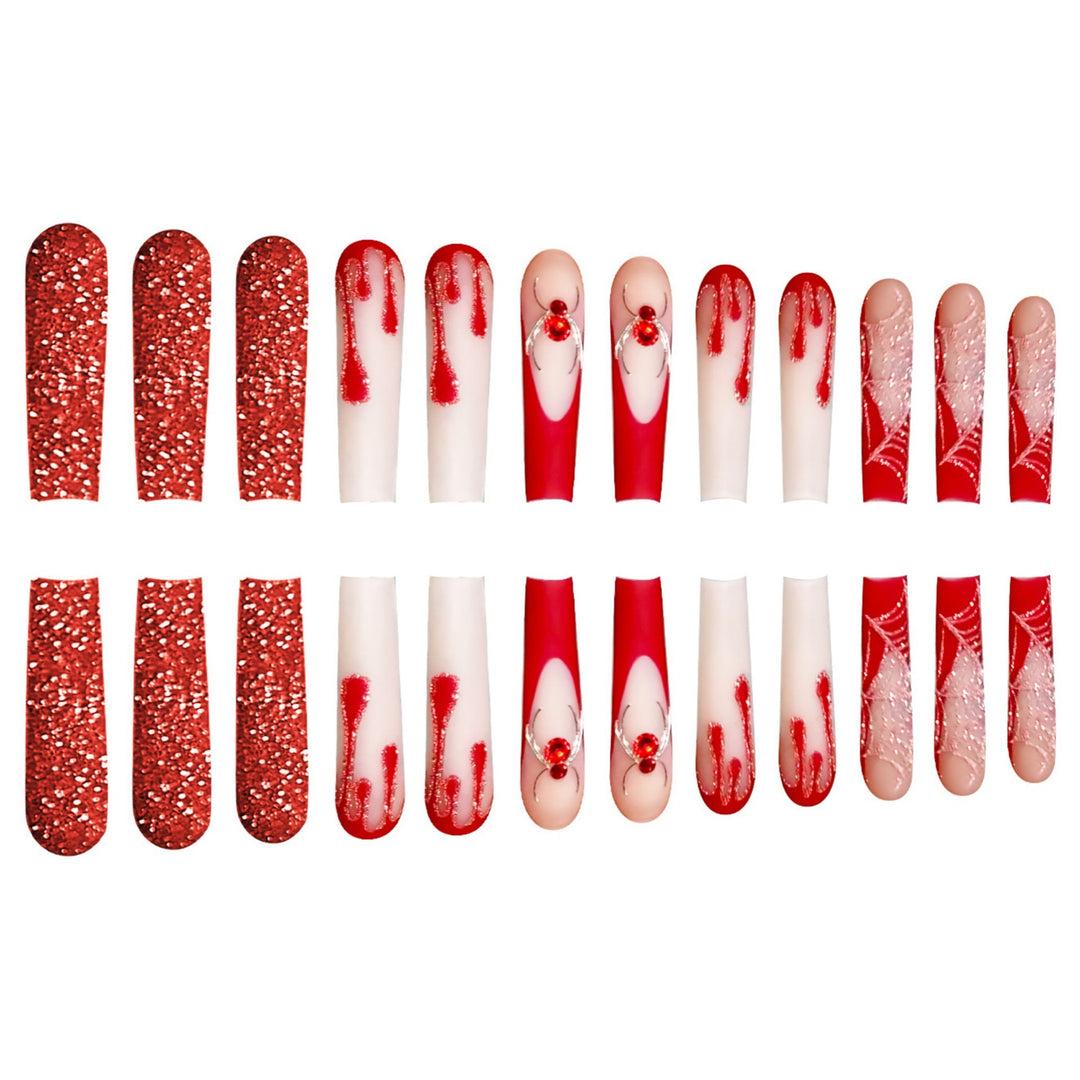 Stylische Lange Acryl-Finger-Nagelkunstverlängerungen Karnz