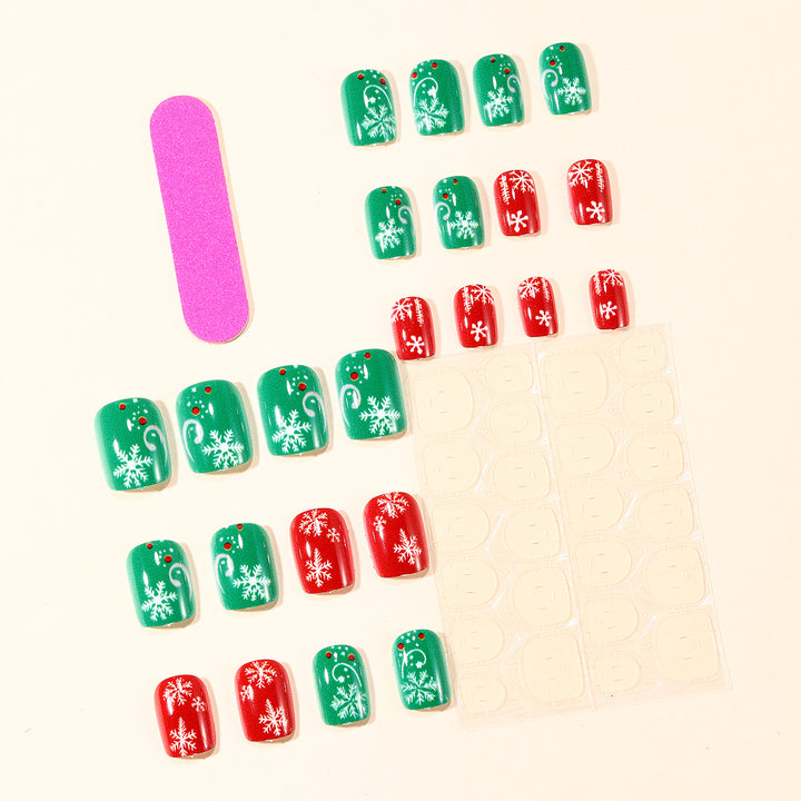 Festliche Feiertags-Nail Art Verlängerungen Karnz 1789713261