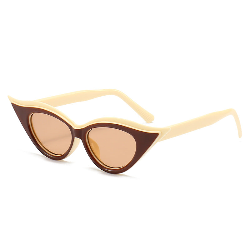 Damen Cat-Eye Sonnenbrille mit polarisierenden Gläsern Karnz
