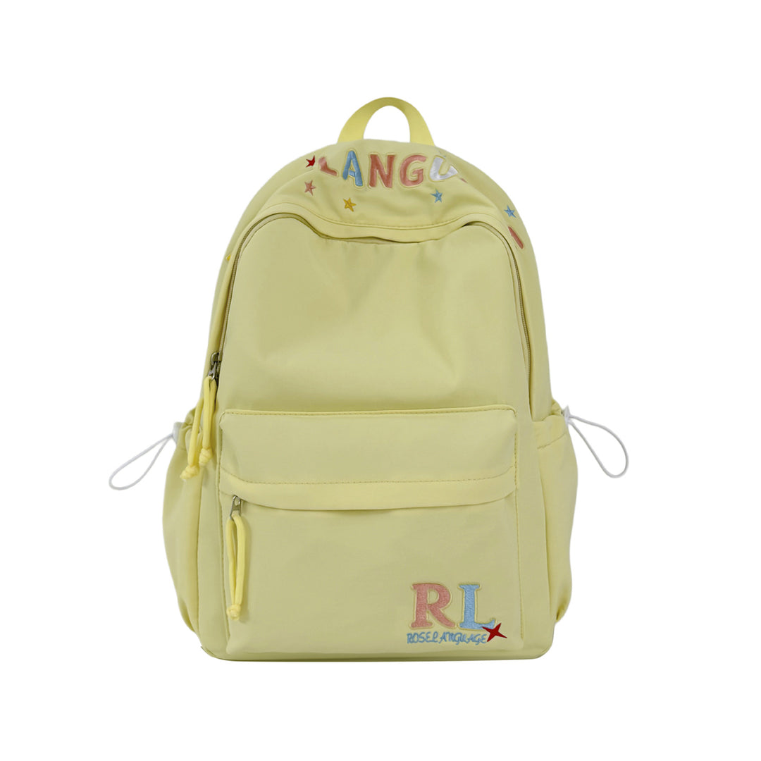 Stilvoller bestickter Grafik-Rucksack Karnz