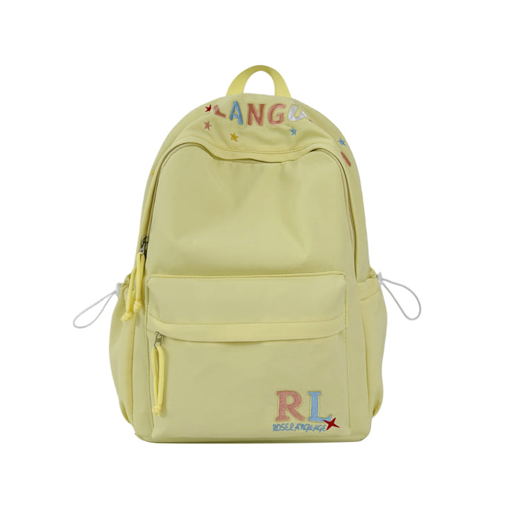 Stilvoller bestickter Grafik-Rucksack Karnz
