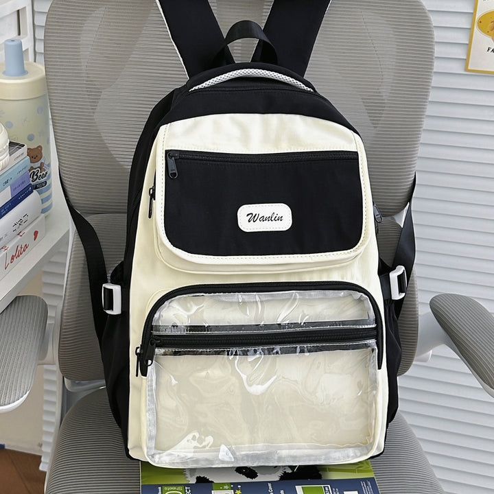 Multi-Taschen Transparenter Rucksack Karnz
