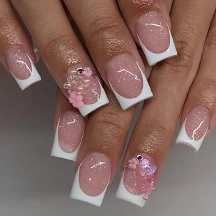 Trendy Ombre-Nagelverlängerungen Karnz