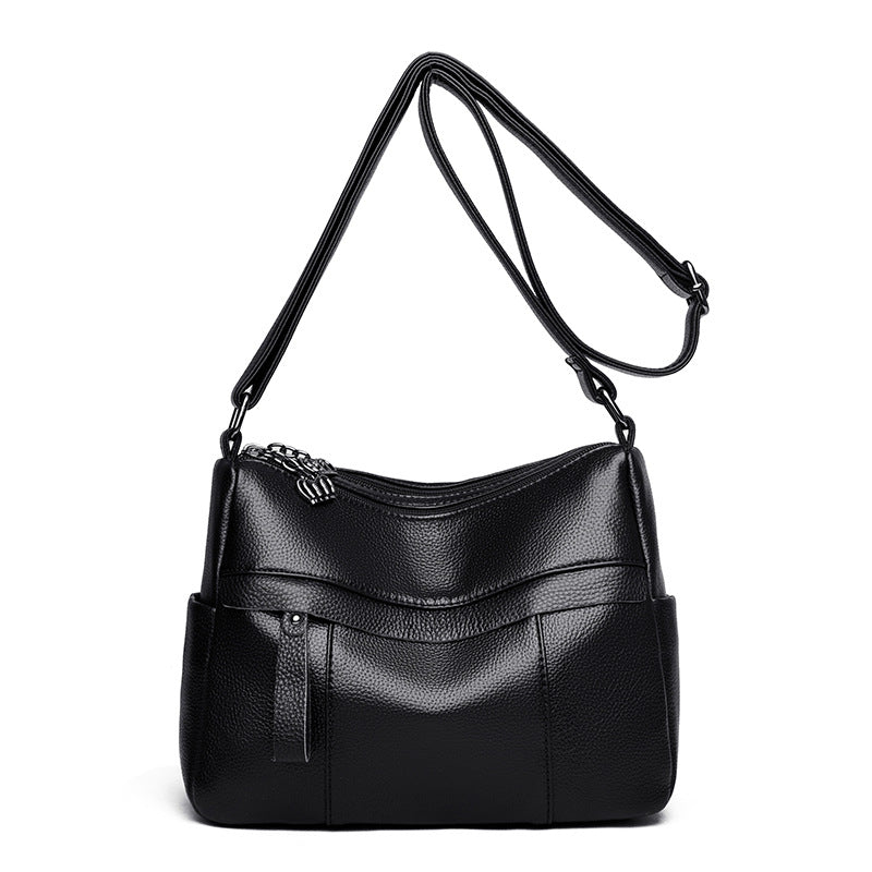 Elegante Mehrfachtasche Schultertasche Karnz