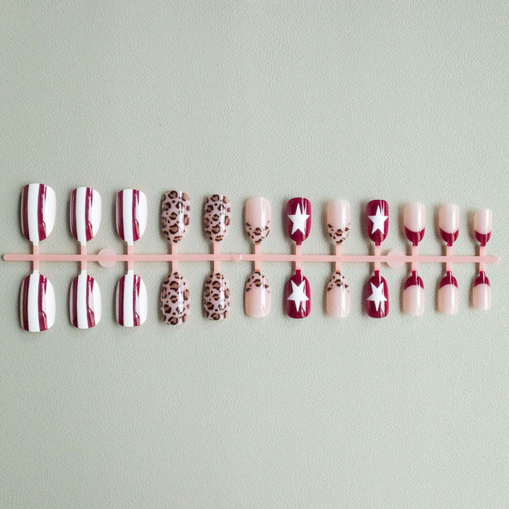 Dekoratives Künstlerisches Nagelkunst-Set
