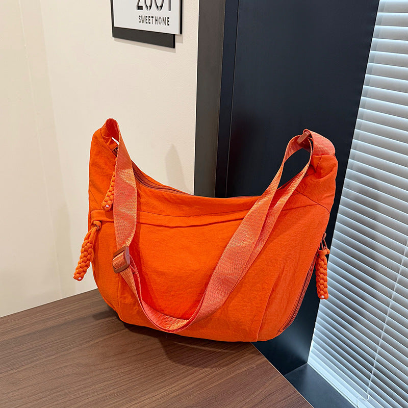 WoMulti-Pocket Leichte Hobo Tasche Karnz