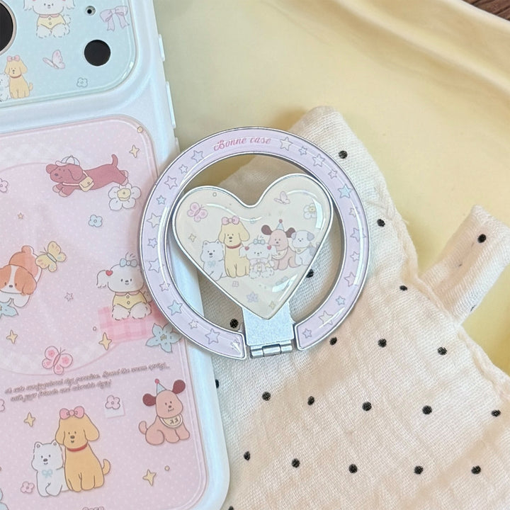 Herzförmiger Smartphone Halter Karnz