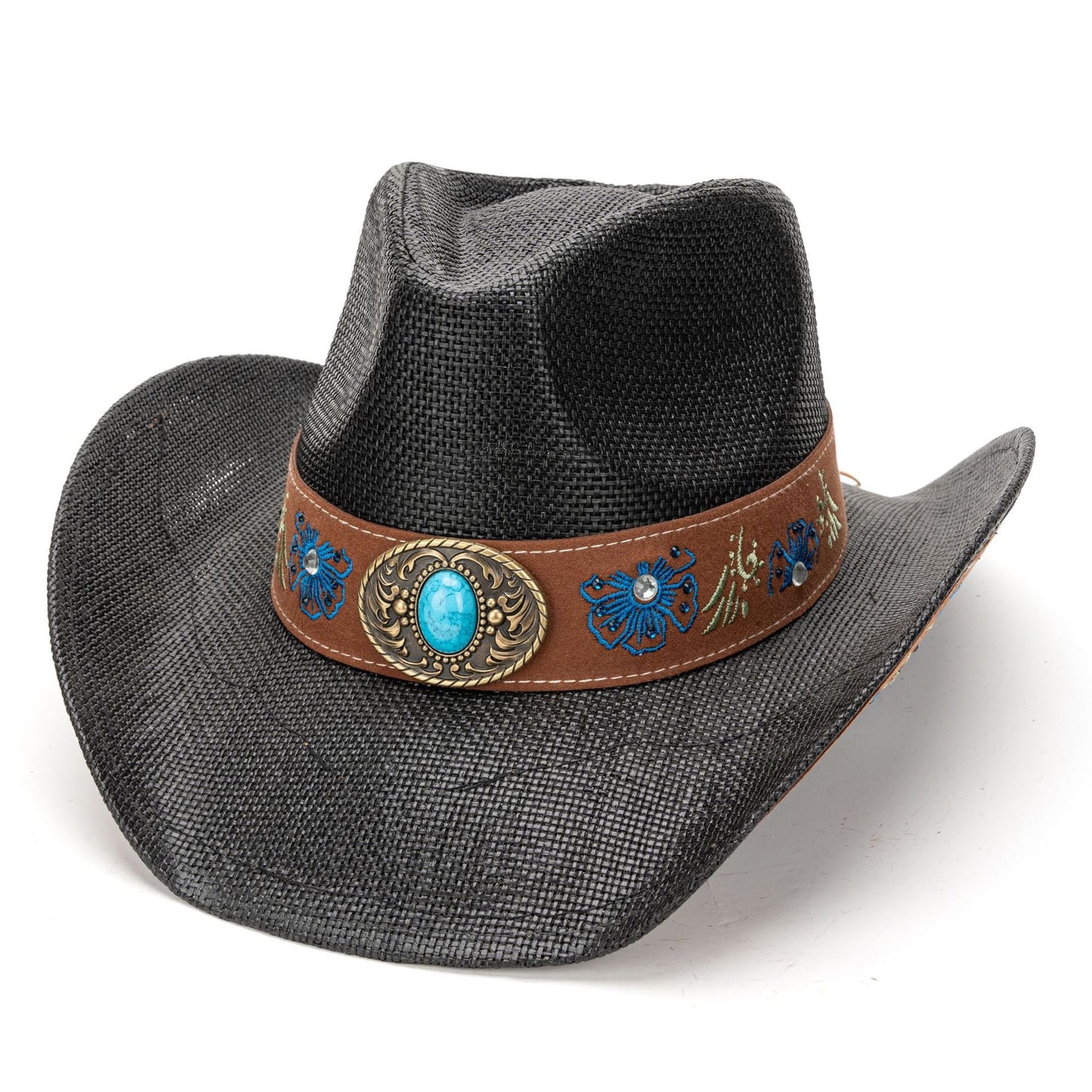 Stroh Kurzvisier Cowboyhut – Western Stil | Karnz