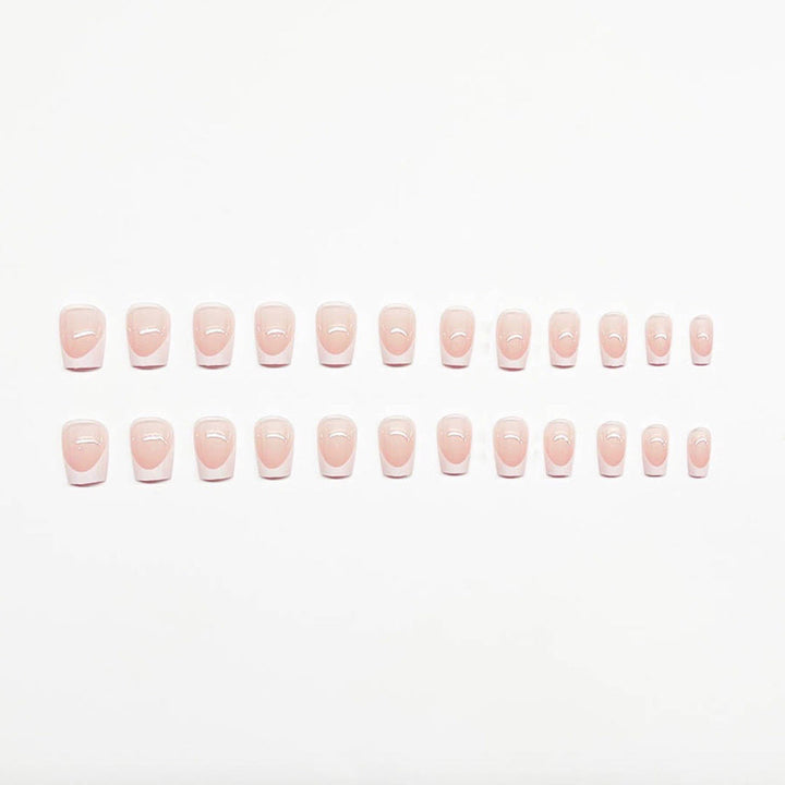 Elegantes Französisch-Spitzen Mani-Pedi-Set Karnz