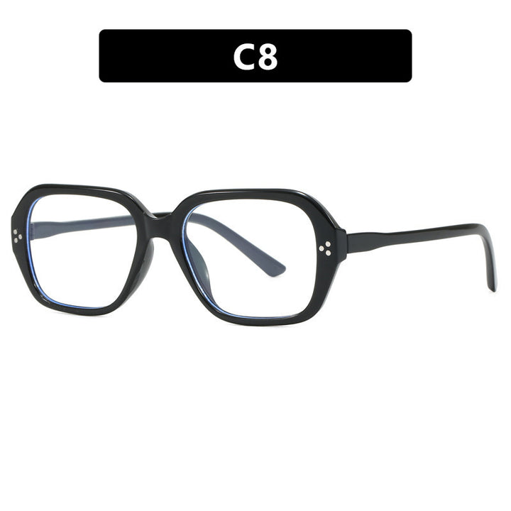 Damen stylische Sonnenbrille im trendigen Geometrie-Design Karnz