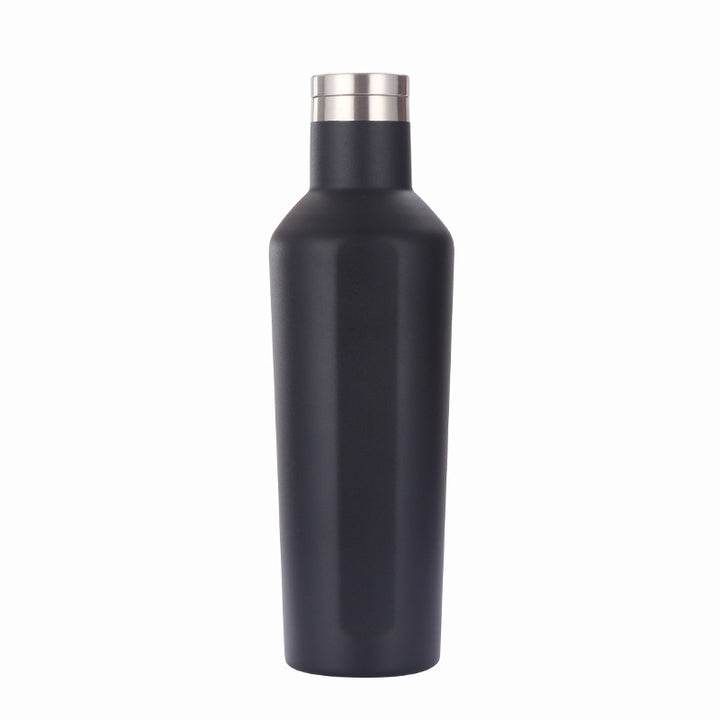 Damen elegante und isolierte Trinkflasche aus Edelstahl Karnz