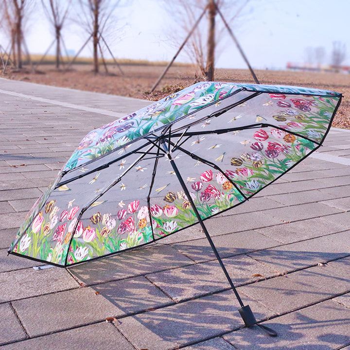 Damen lustiger Regenschirm Karnz