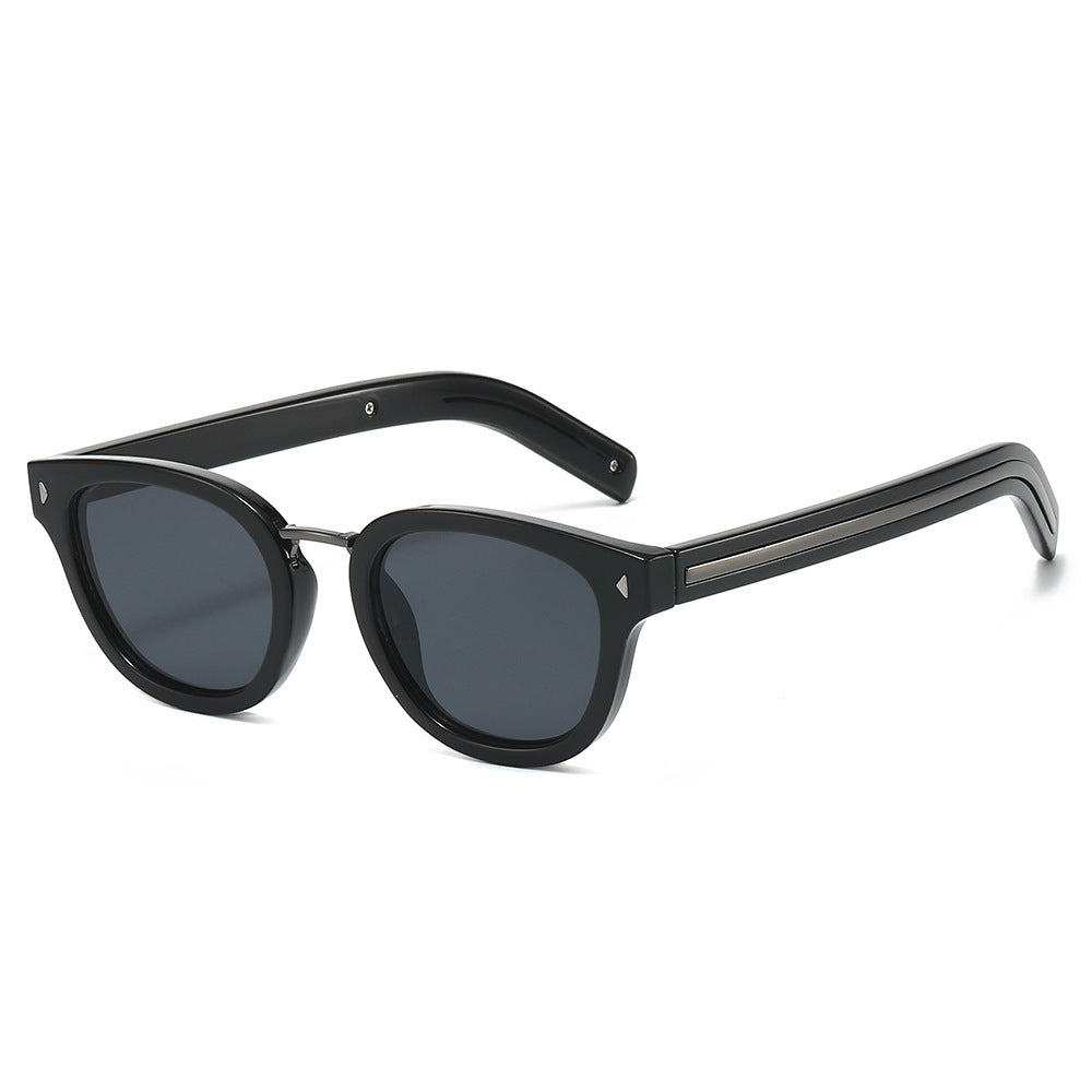Klassische Oversized Katzenaugen-Sonnenbrille Karnz