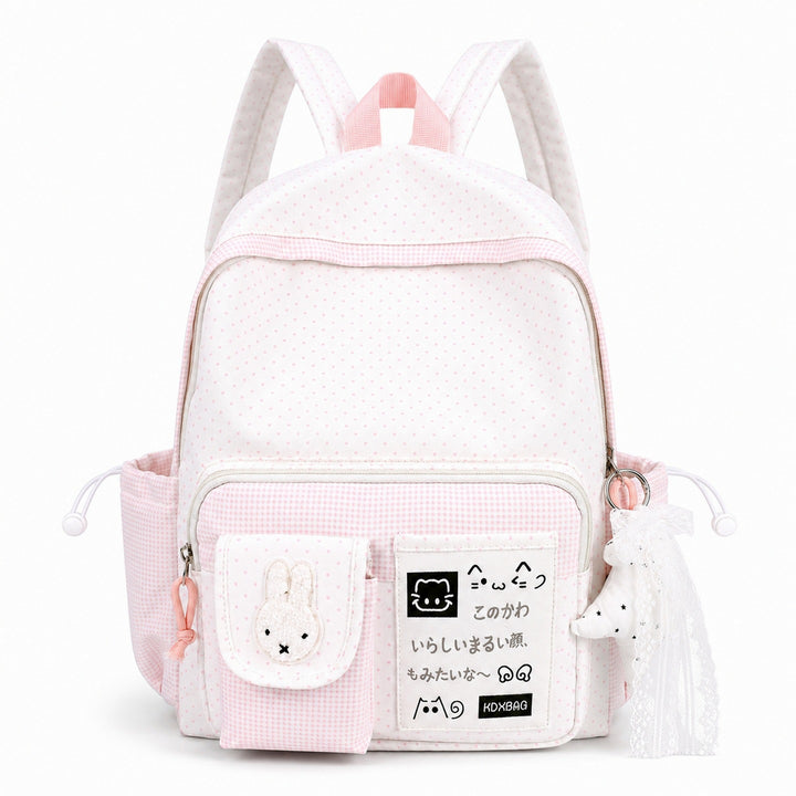Verspielt gepunkteter Rucksack Karnz
