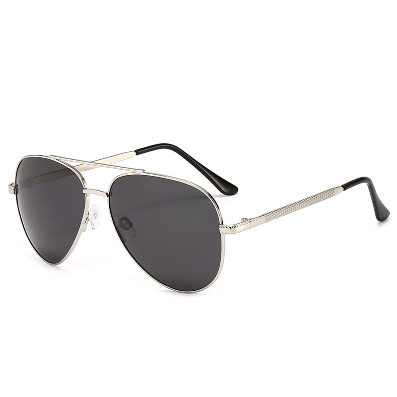 Herren elegante Retro-Pilotensonnenbrille Karnz