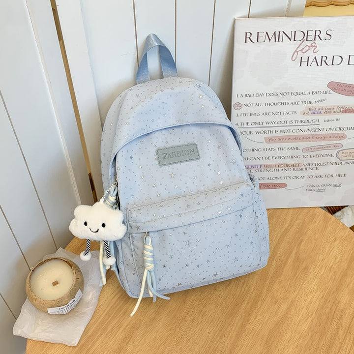 Stylischer Rucksack mit Sternmuster