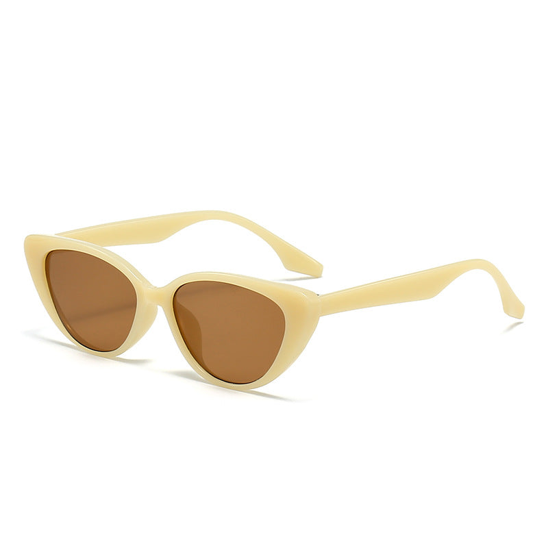Damen modische Vintage-Sonnenbrille im Cat-Eye-Stil Karnz