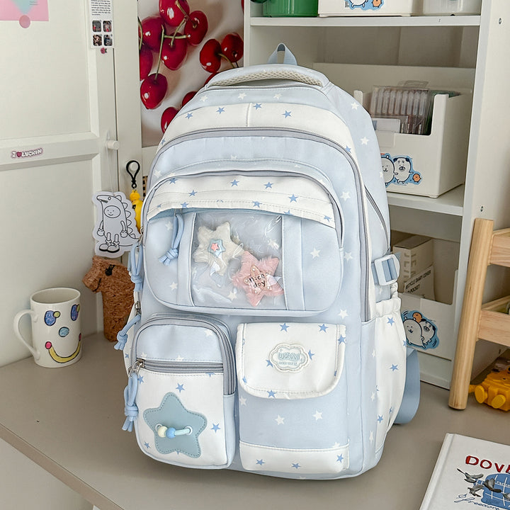 Verspielt Stern-Beschmückter Rucksack Karnz