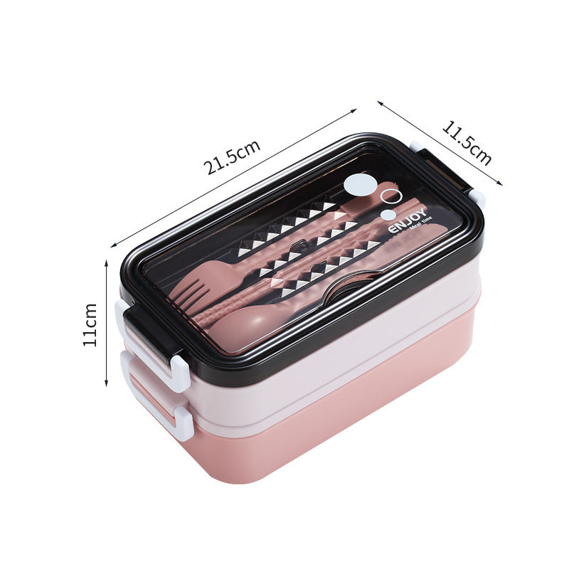 Mehrstufiger nachhaltiger Meal Prep Behälter