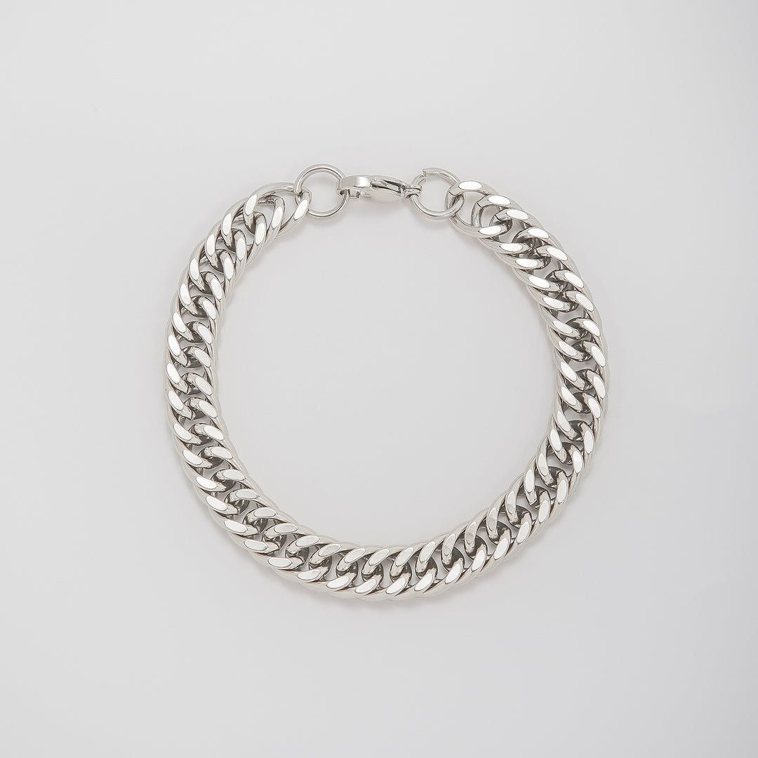 Schwergewicht Curb Link Kettenarmband Karnz