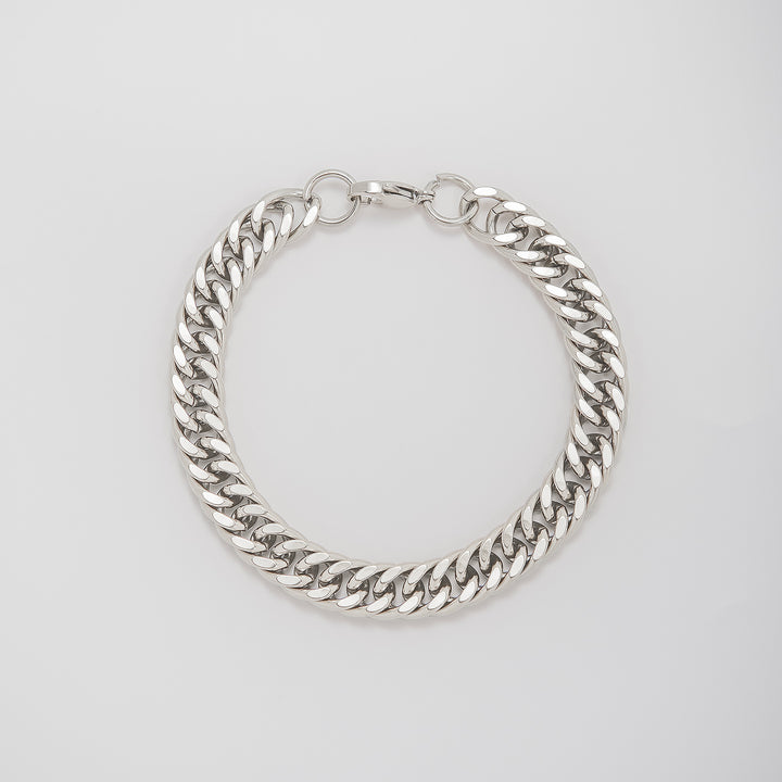 Schwergewicht Curb Link Kettenarmband Karnz