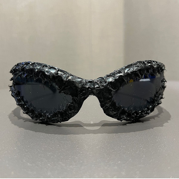 Damen futuristische Sportsonnenbrille Karnz