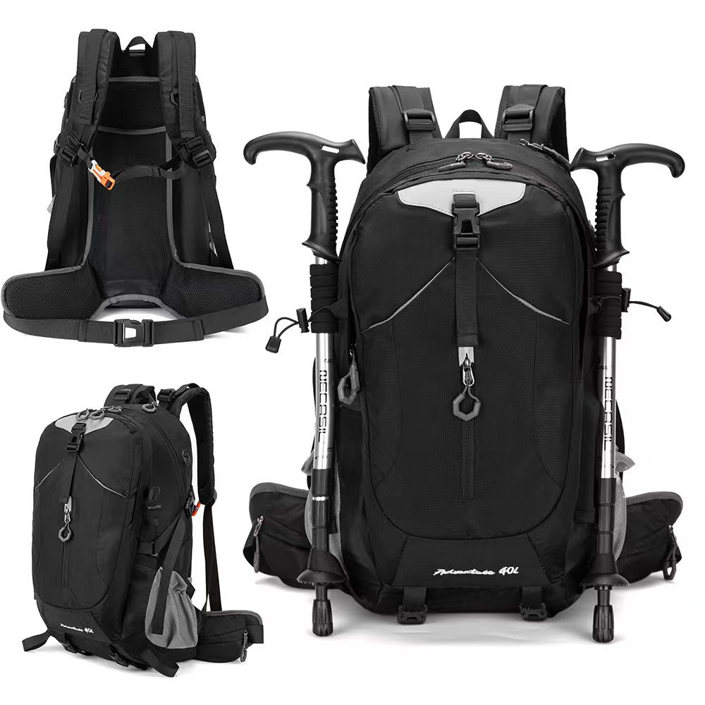 Vielseitiger multifunktionaler Rucksack für Wanderungen
