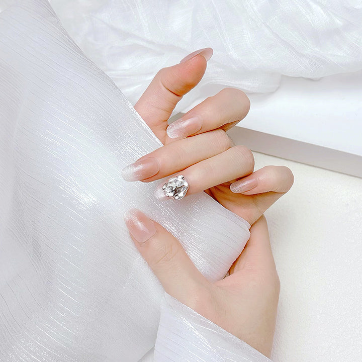 Premium French Tip Press-On Nails Karnz