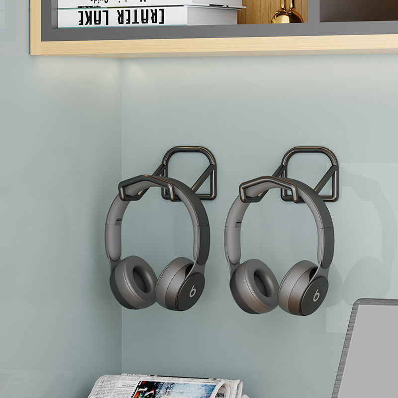 Wandmontierter Kopfhörer- und Gamecontroller-Halter mit faltbaren Haken