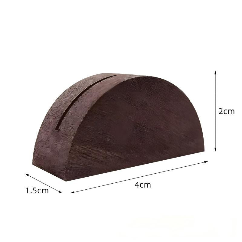 Dekorative Holzblockfigur Karnz