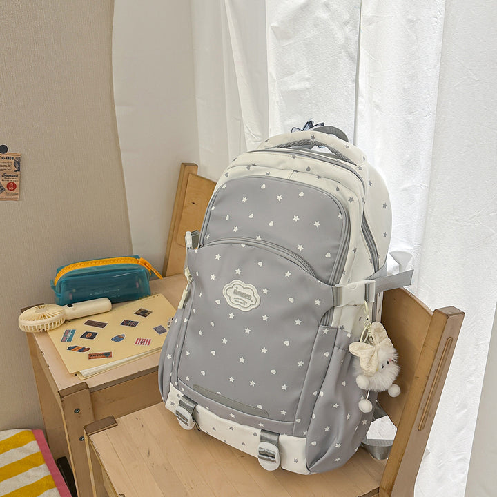 Stern-verzierte ergonomische Rucksack Karnz