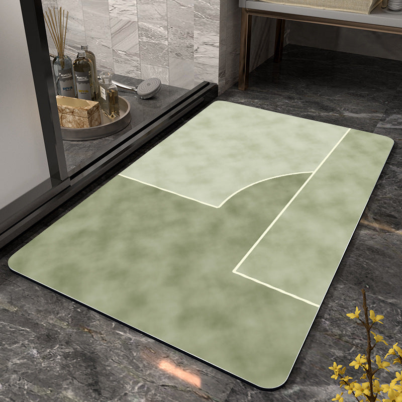 Abstrakte Moderne Badmatte Karnz