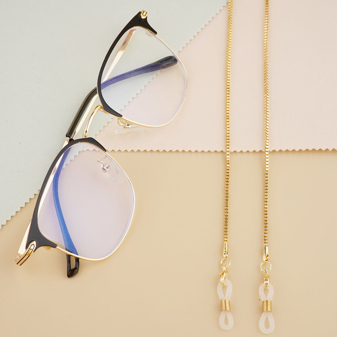 Sleek Metal Eyewear Kette Karnz