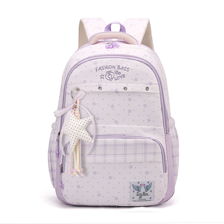 Dekorative Blumenmuster Rucksack Karnz