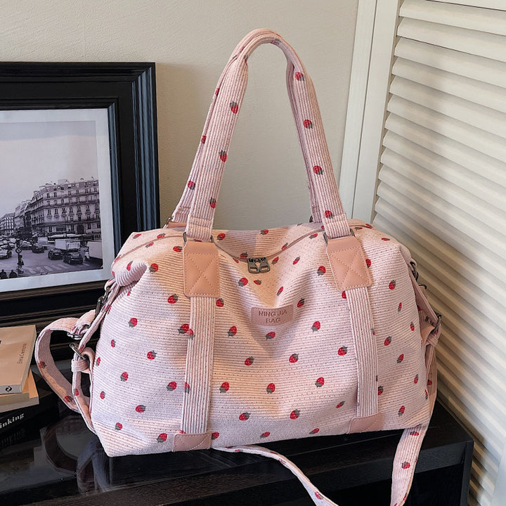 Verspielte Blumige Reisetasche