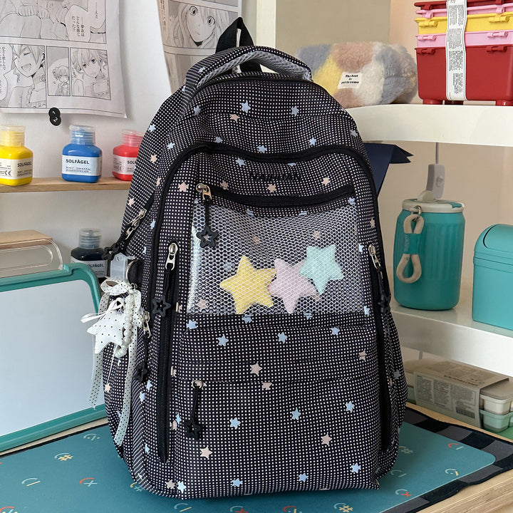 Niedlicher Cartoon-Printed Rucksack Karnz