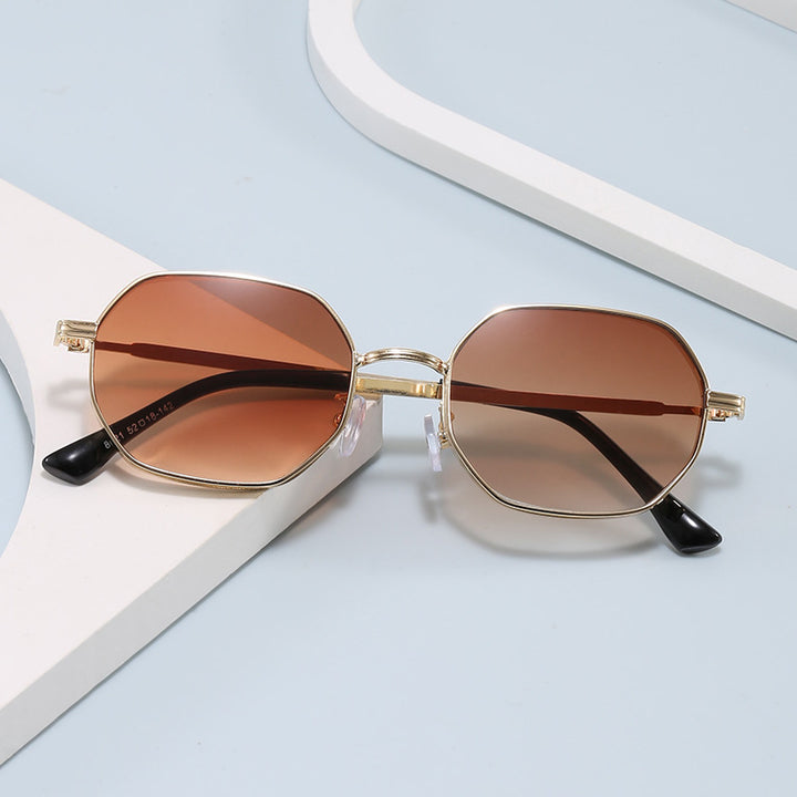 Elegante Acht-Eck Sonnenbrille Karnz