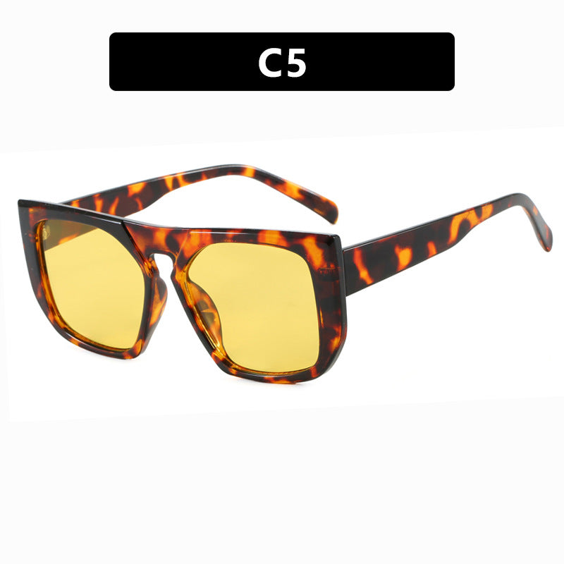 Damen quadratische Fashion Sonnenbrille Karnz