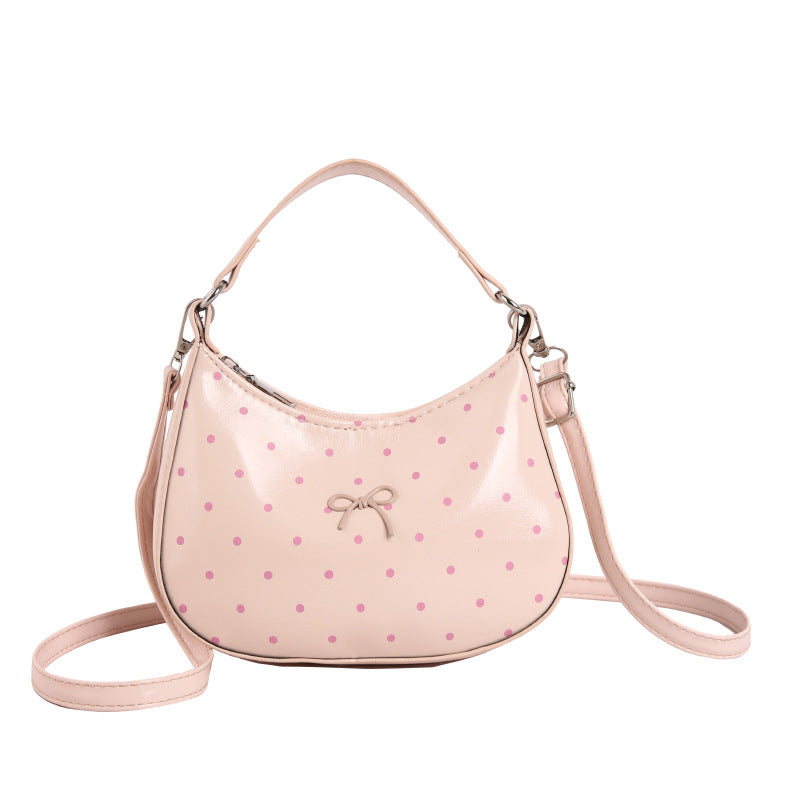 WoCharming Polka Dot Crossbody Handtasche Karnz