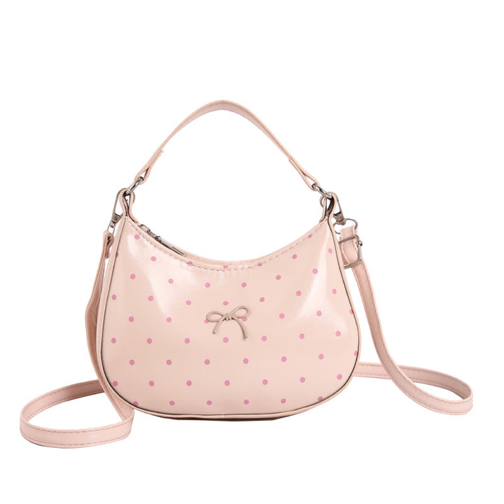 WoCharming Polka Dot Crossbody Handtasche Karnz