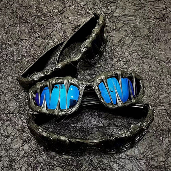 Damen Sport-Sonnenbrille mit innovativem Monster-Design Karnz