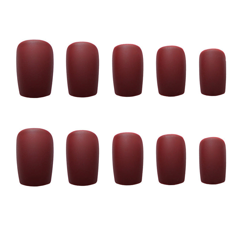 Matte Finish Nagelverlängerungen  1791776951