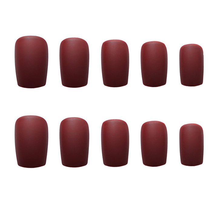 Matte Finish Nagelverlängerungen  1791776951