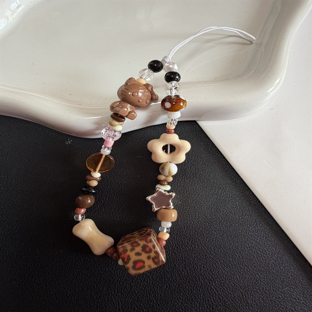 Dekorativer Charm Perlen Lanyard Karnz