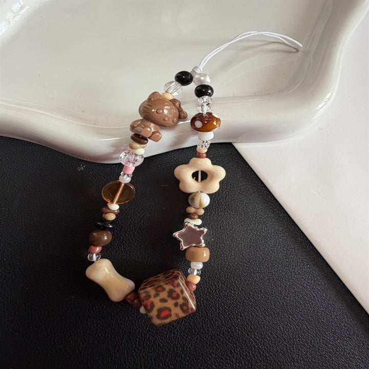 Dekorativer Charm Perlen Lanyard Karnz