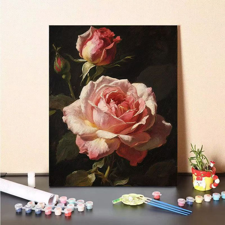 DIY Florales Malset Karnz