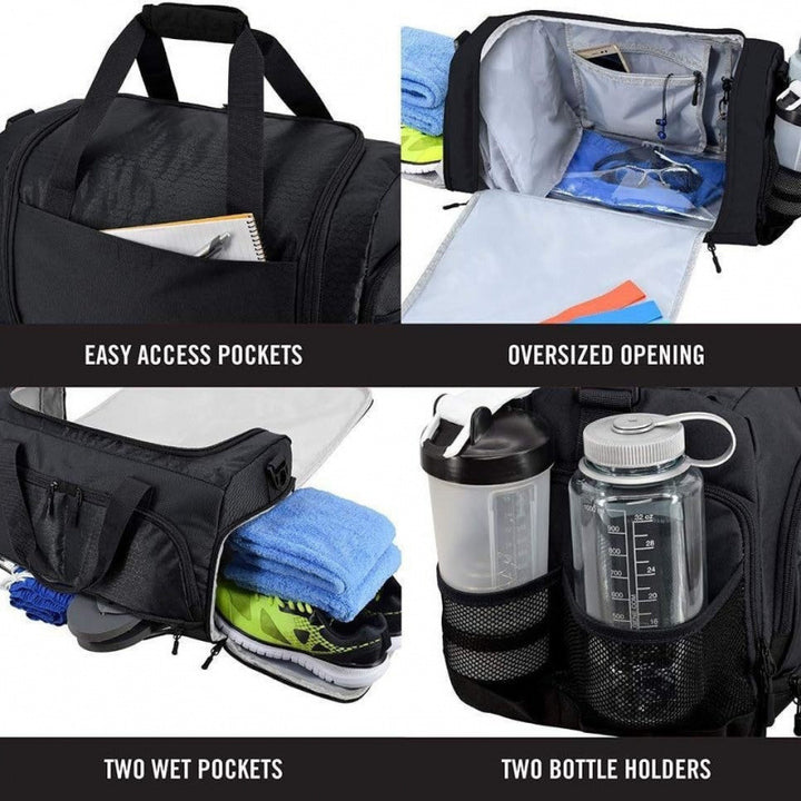 Multi-Taschen Utility Reise Duffel Bag Brehn