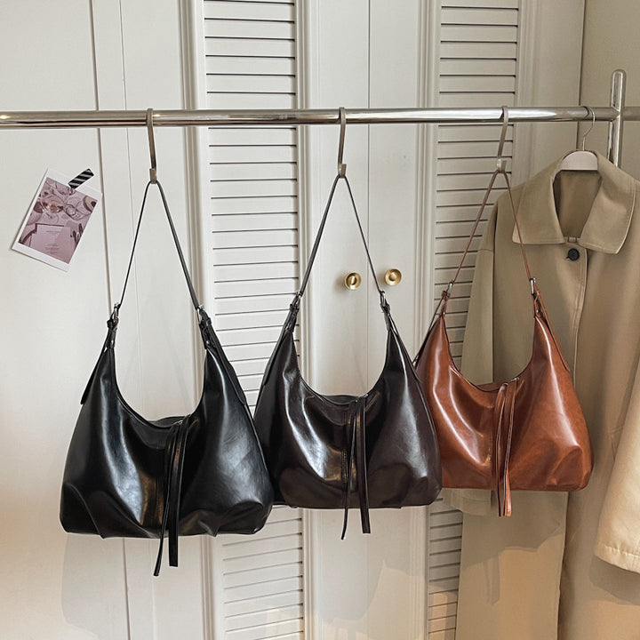 WoLuxurious Weiche Leder Schultertasche Karnz
